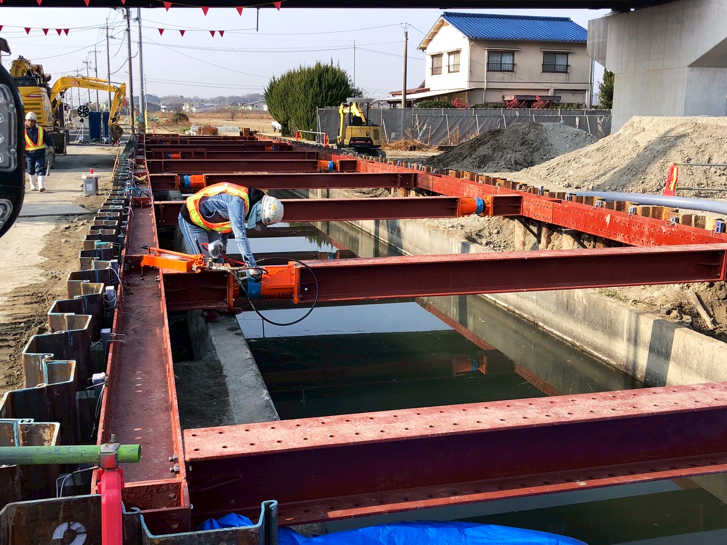 山留支保工の実績画像