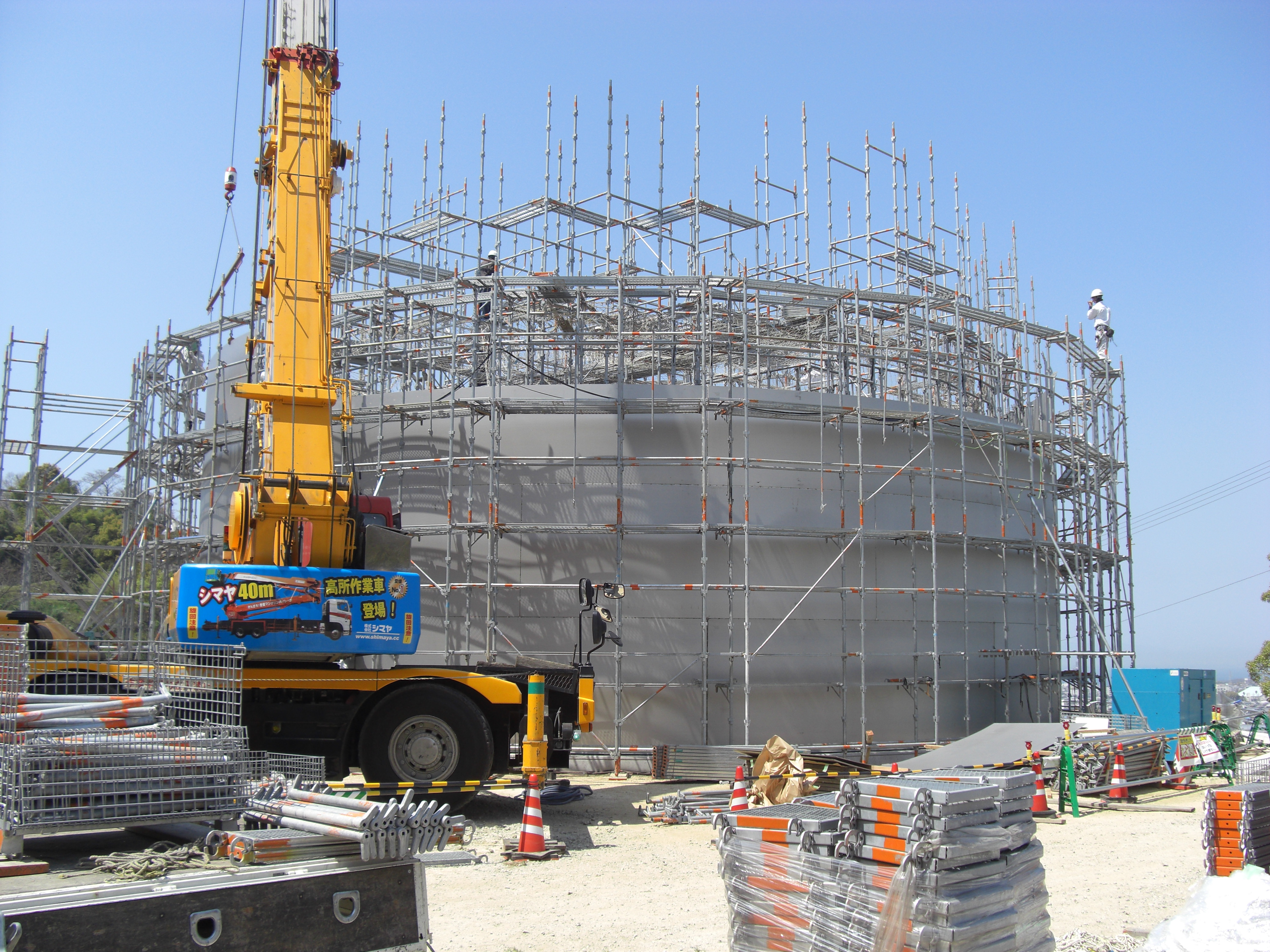 タンク改修工事の実績画像